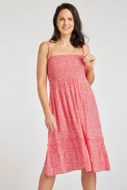 Ditsy Print Multiway Dress