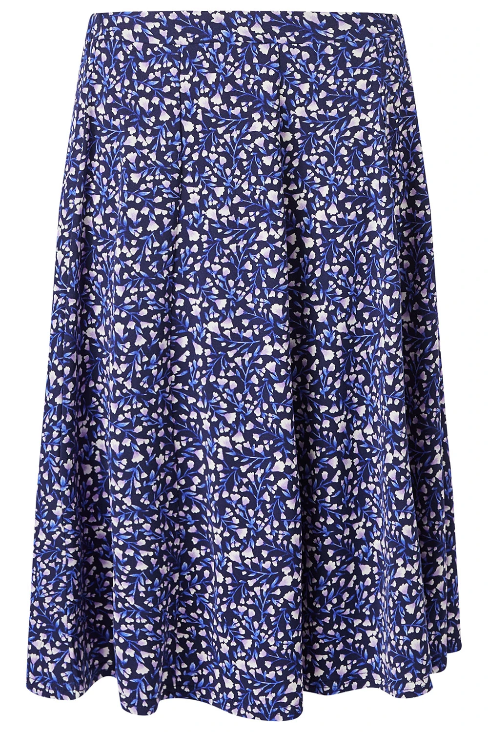 Ditsy Floral Design Midi Skirt - Image 3