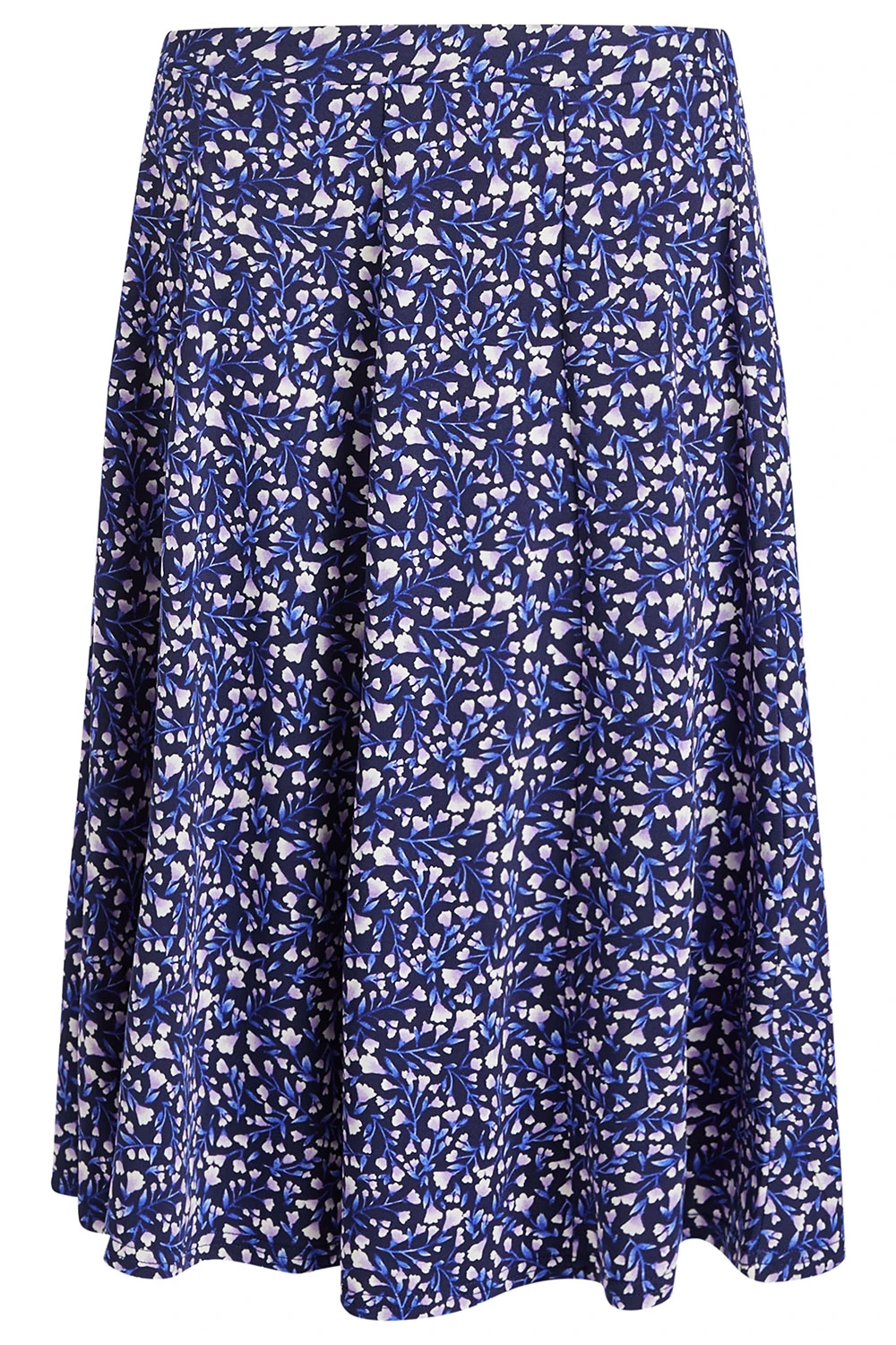 Ditsy Floral Design Midi Skirt - Image 2