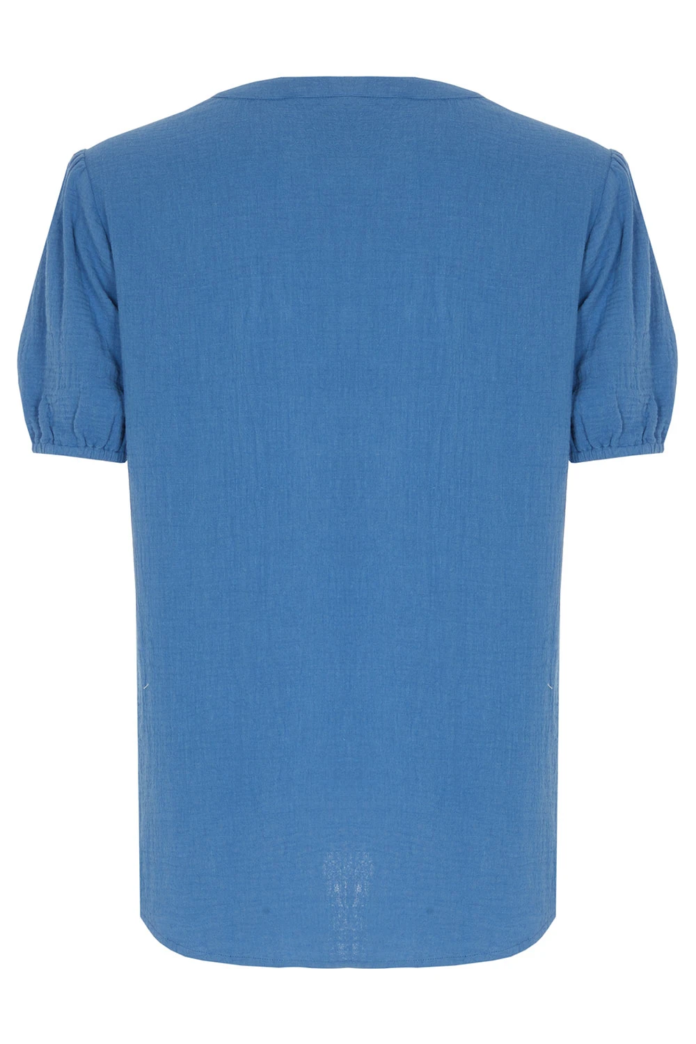 Embroidered Half Placket Overhead Shirt - Image 3