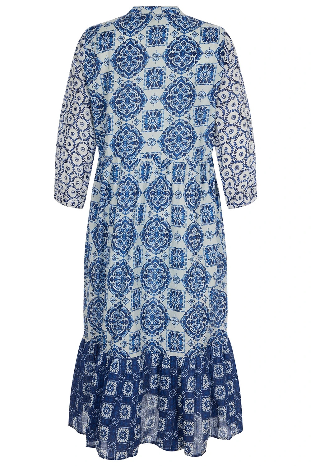 Painted Tiles Print Dress - Image 3