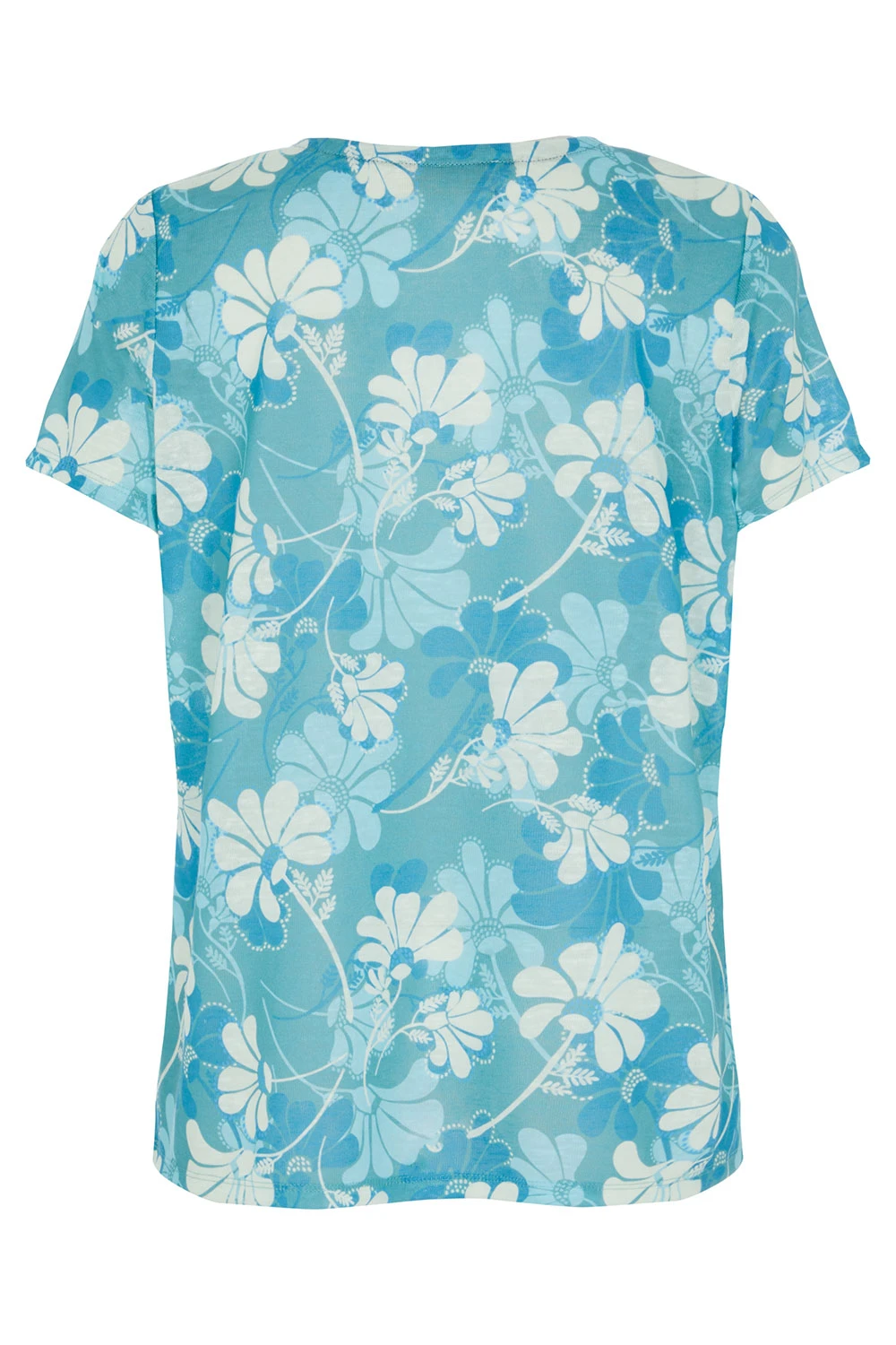 Autonomy - Graphic Floral Print T-Shirt - Image 3