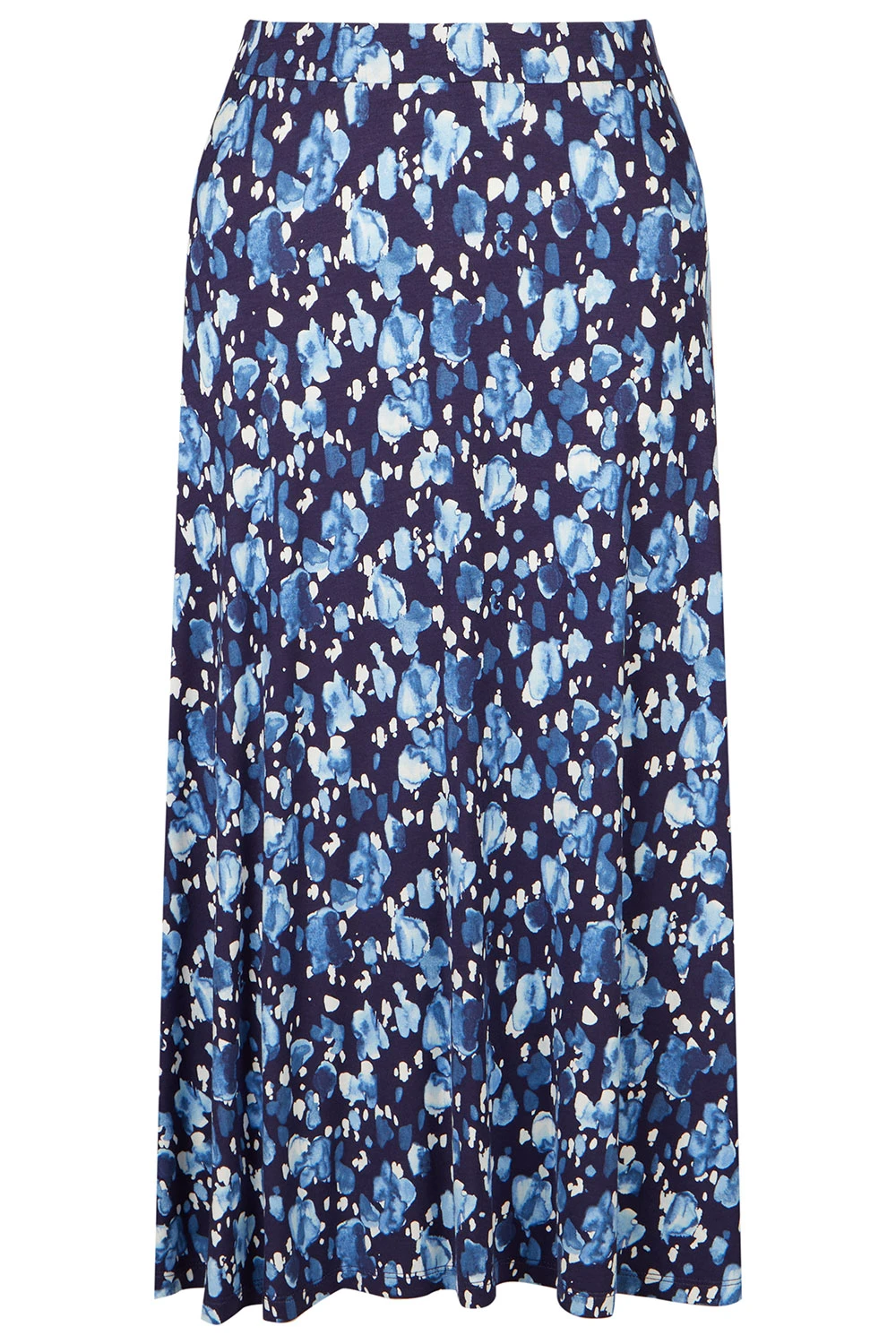 Blurred Animal Print Jersey Flippy Skirt - Image 3