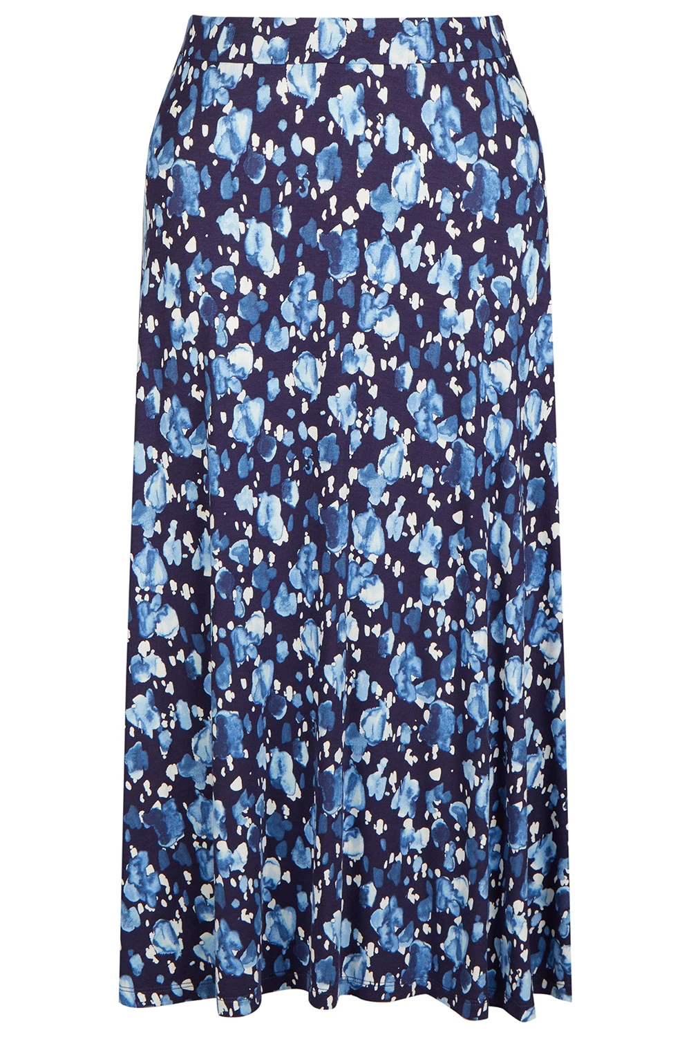 Blurred Animal Print Jersey Flippy Skirt - Image 2