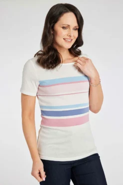 Short Sleeve Striped T-Shirt