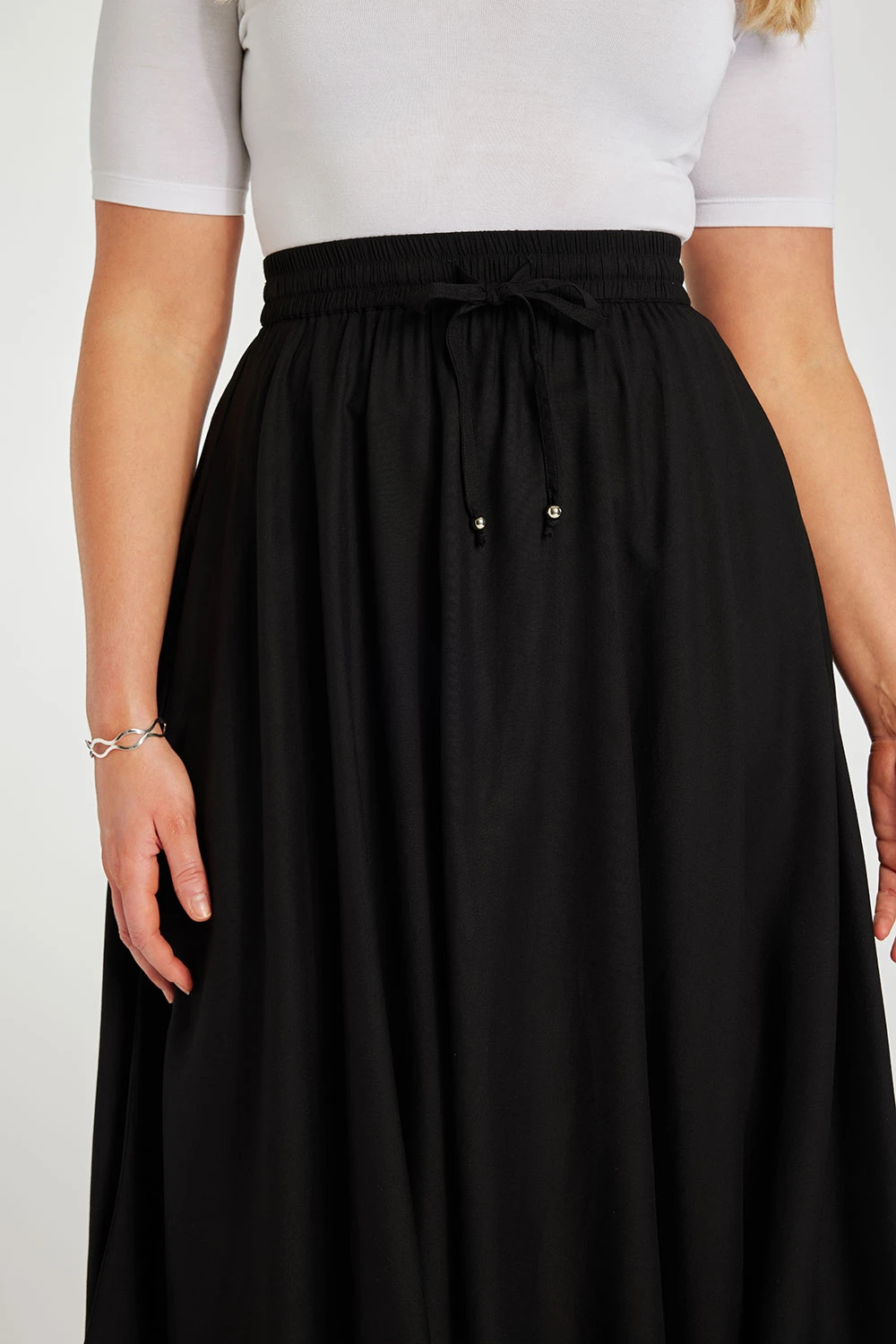Plain Drawcord Skirt - Image 6
