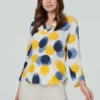 Stella Morgan - Long Sleeve Large Spot Print Blouse